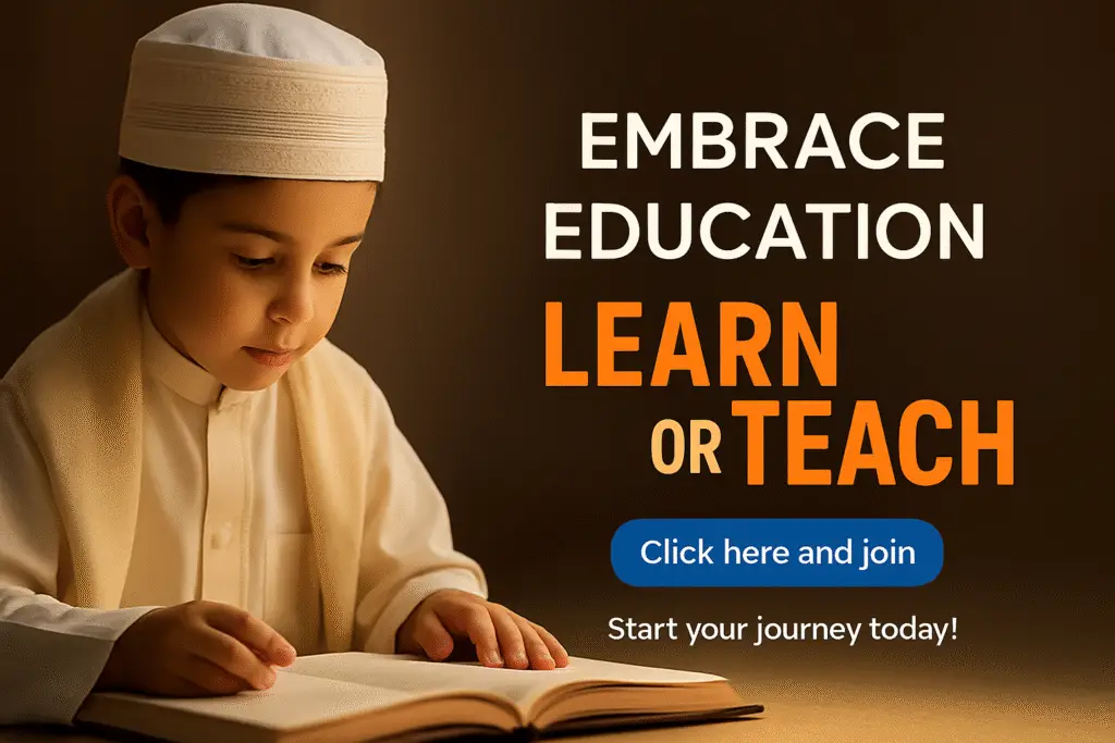 embrace education learn or teach raah e ilm academy